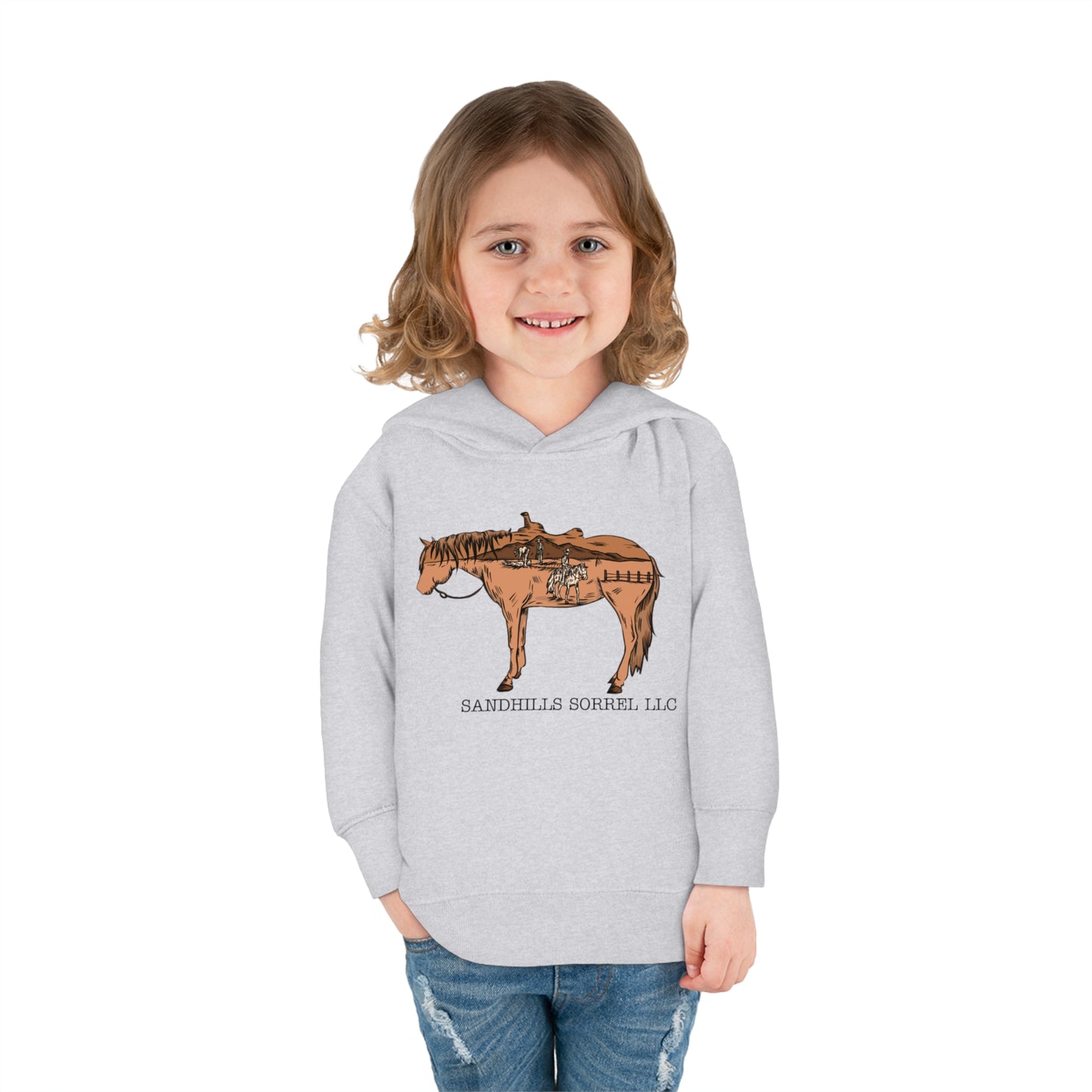Toddler Color Logo Fleece Hoodie