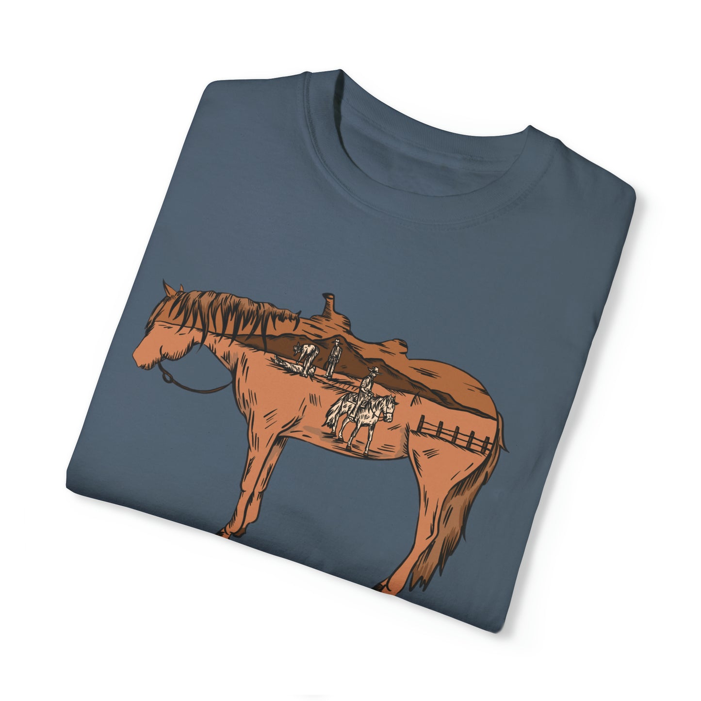 Sandhills Sorrel Color Logo Tee