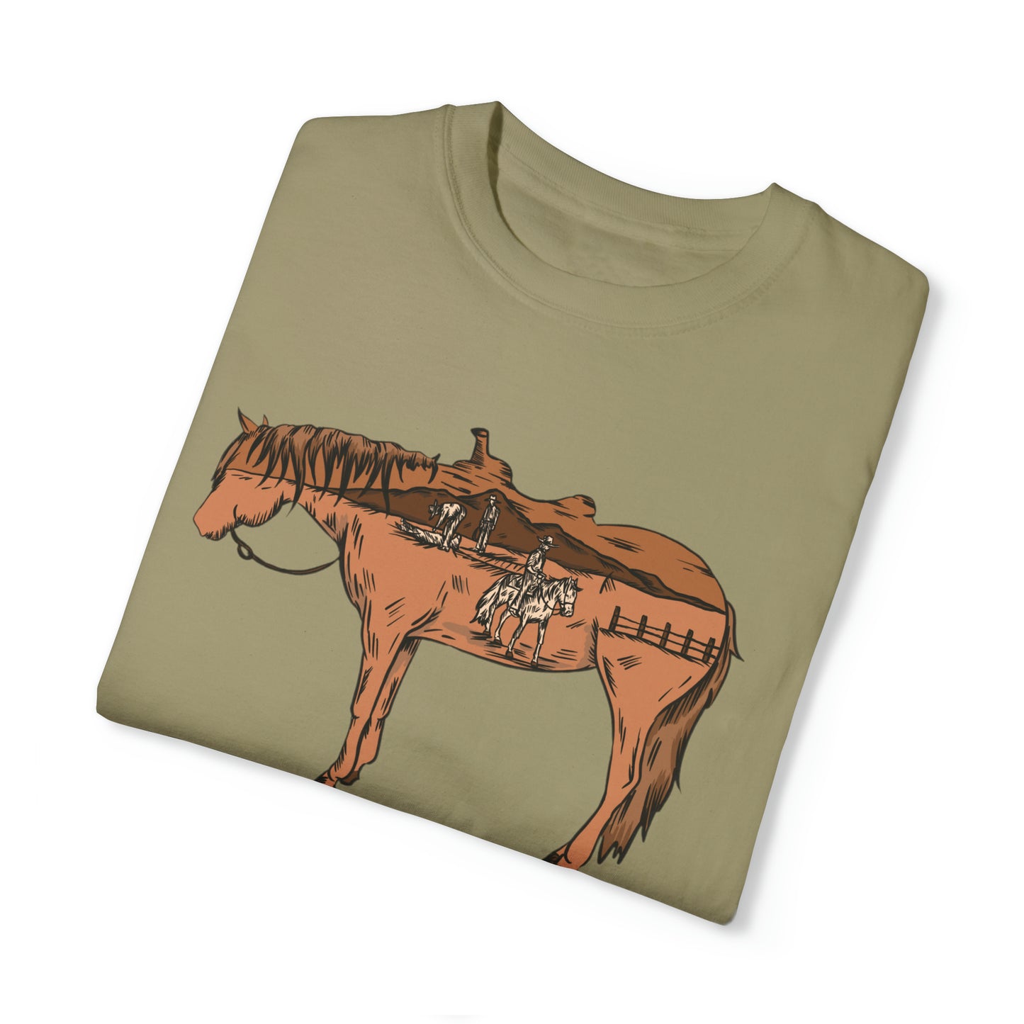Sandhills Sorrel Color Logo Tee