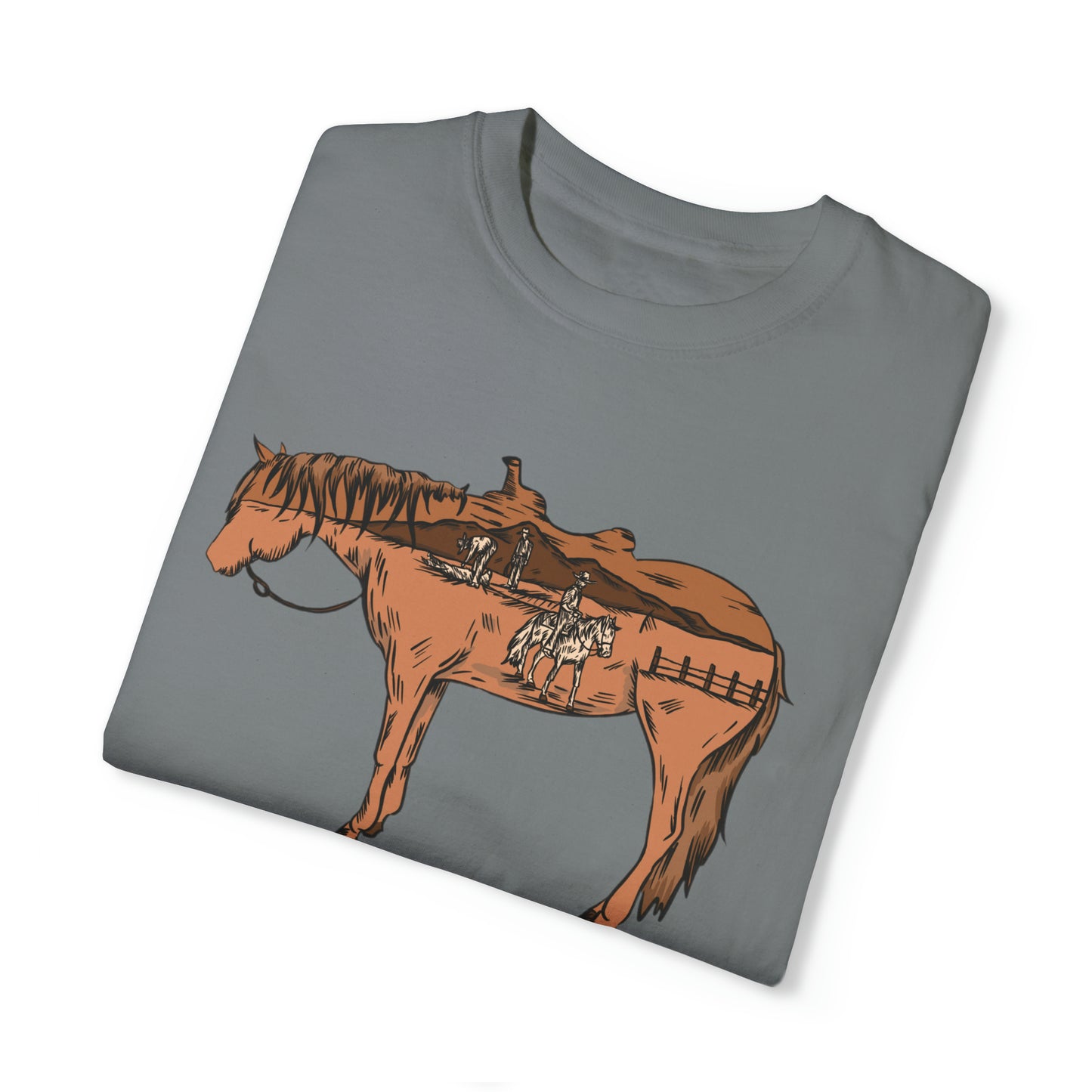 Sandhills Sorrel Color Logo Tee
