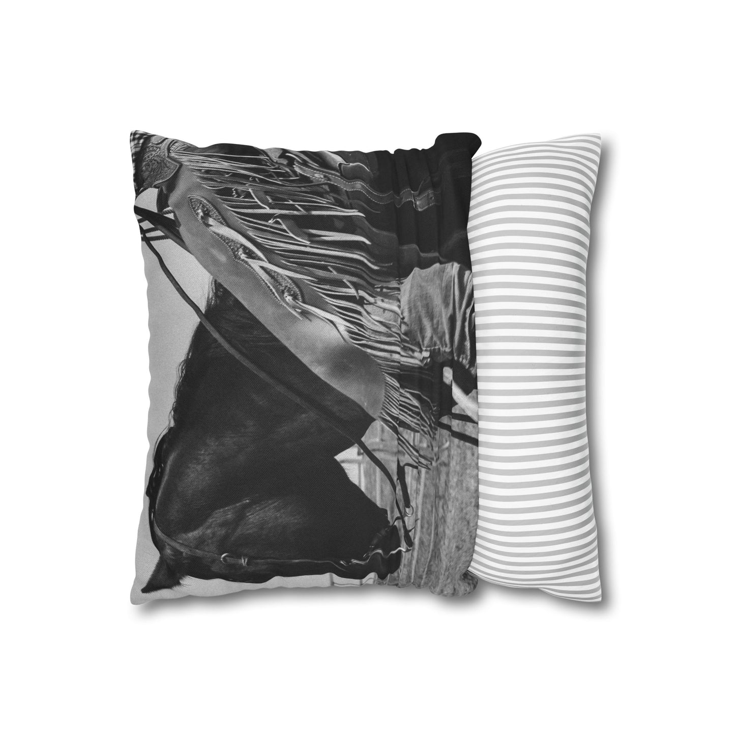 Square Pillowcase - Ol Trusty Horse Pillow Cover