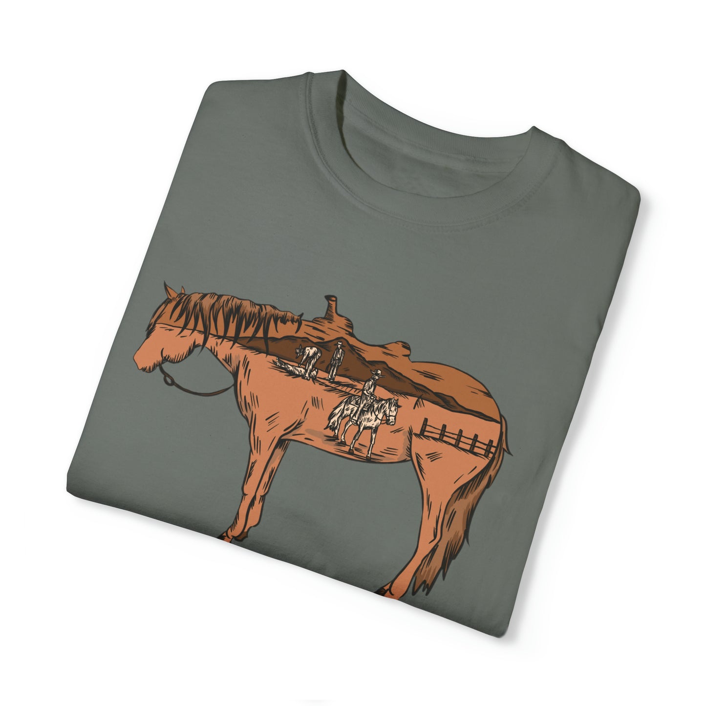 Sandhills Sorrel Color Logo Tee