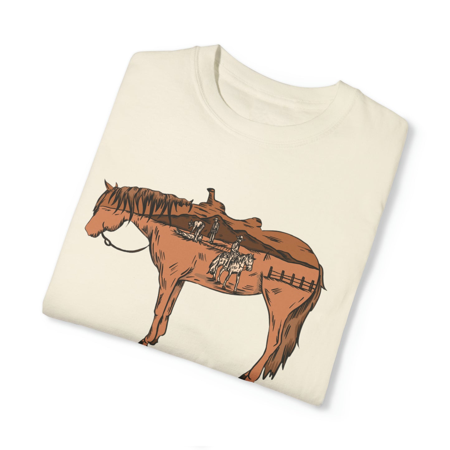 Sandhills Sorrel Color Logo Tee