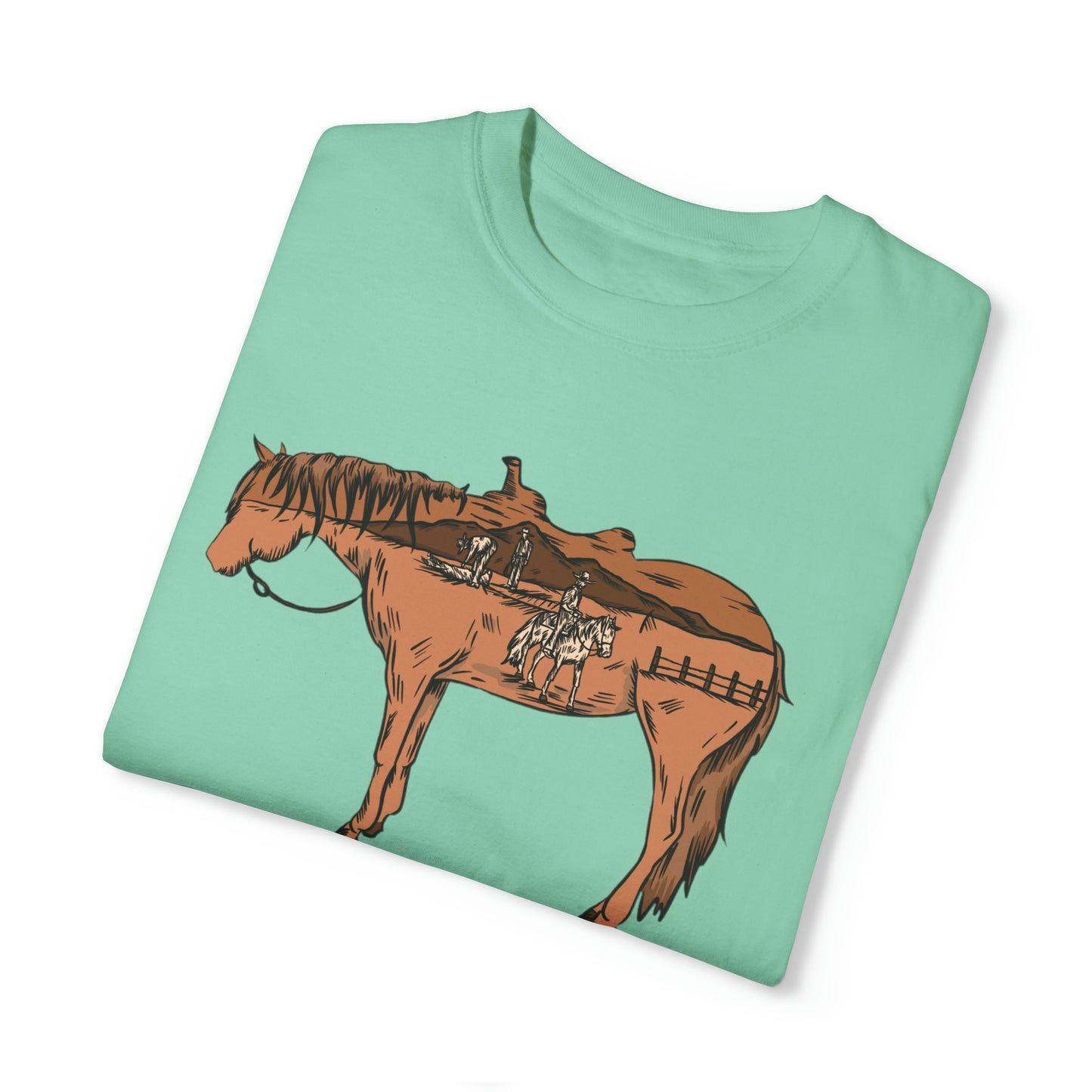 Sandhills Sorrel Color Logo Tee