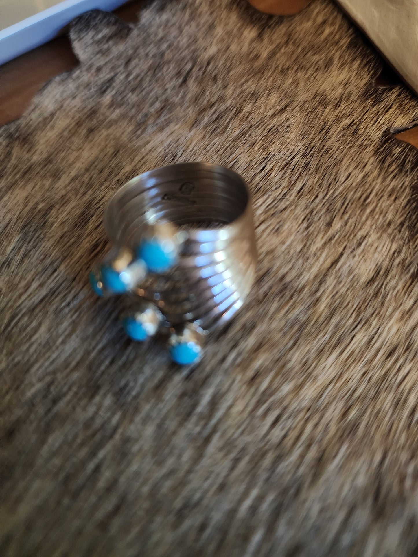 MARCUS GISHAL TURQUOISE RING