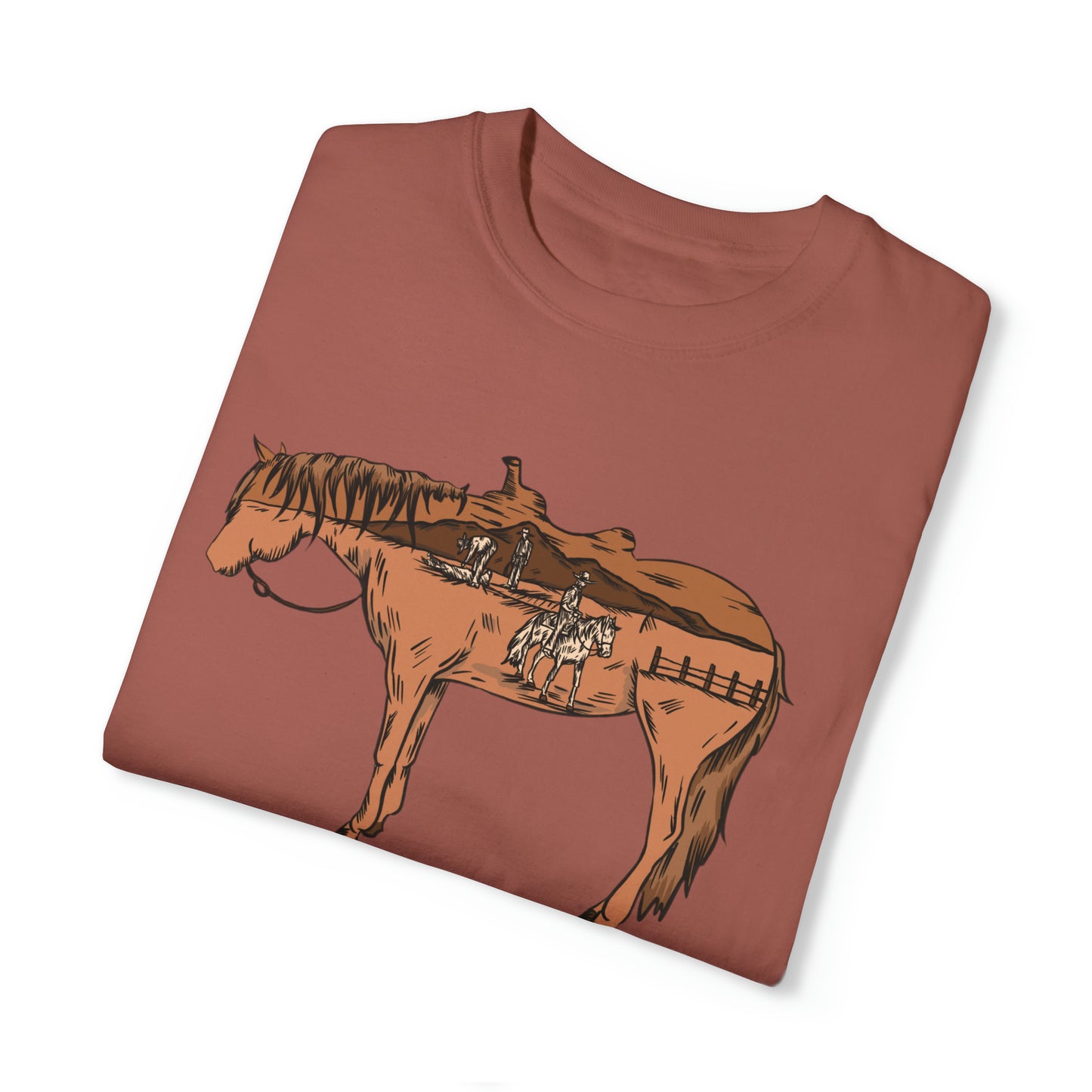 Sandhills Sorrel Color Logo Tee