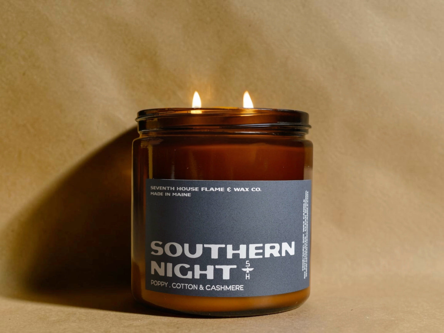 SOUTHERN NIGHT - Poppy, Cotton & Cashmere