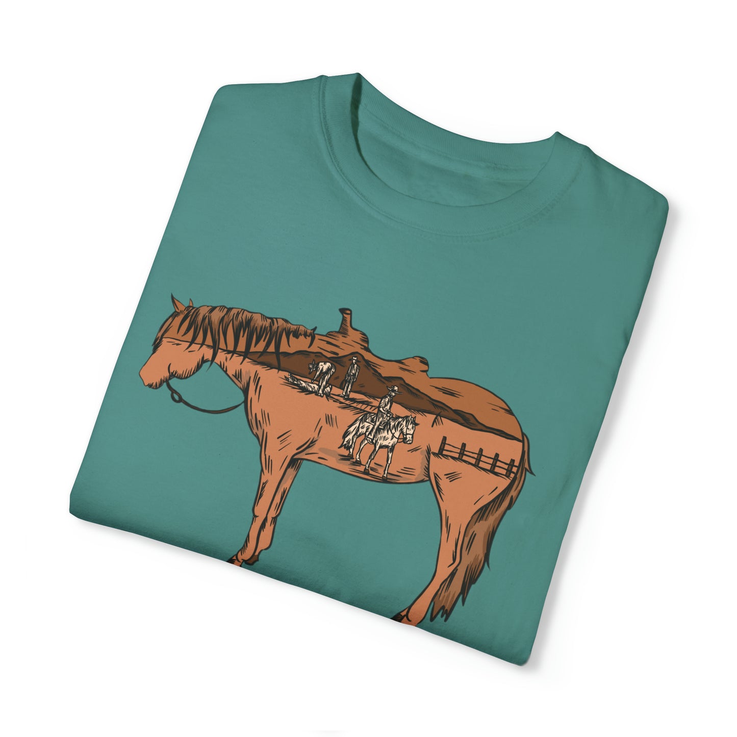 Sandhills Sorrel Color Logo Tee