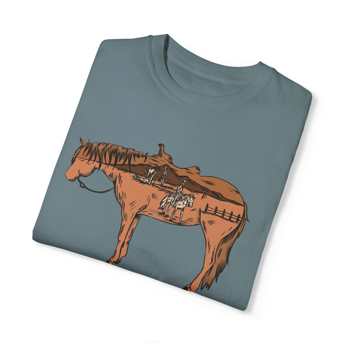 Sandhills Sorrel Color Logo Tee