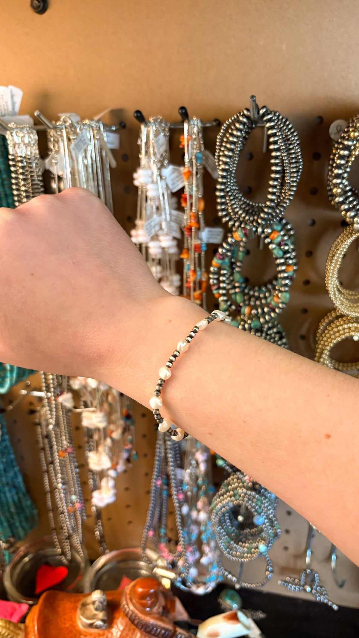 FRESHWATER PEARL STRETCH BRACELET
