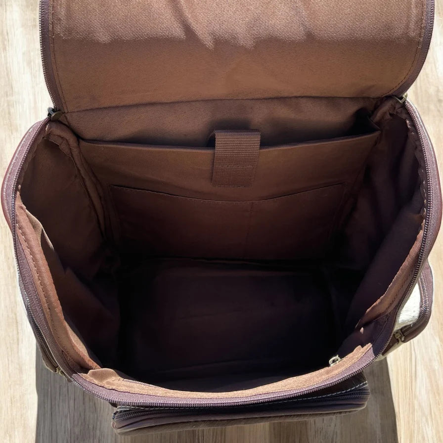 Fringe Cowhide Backpack