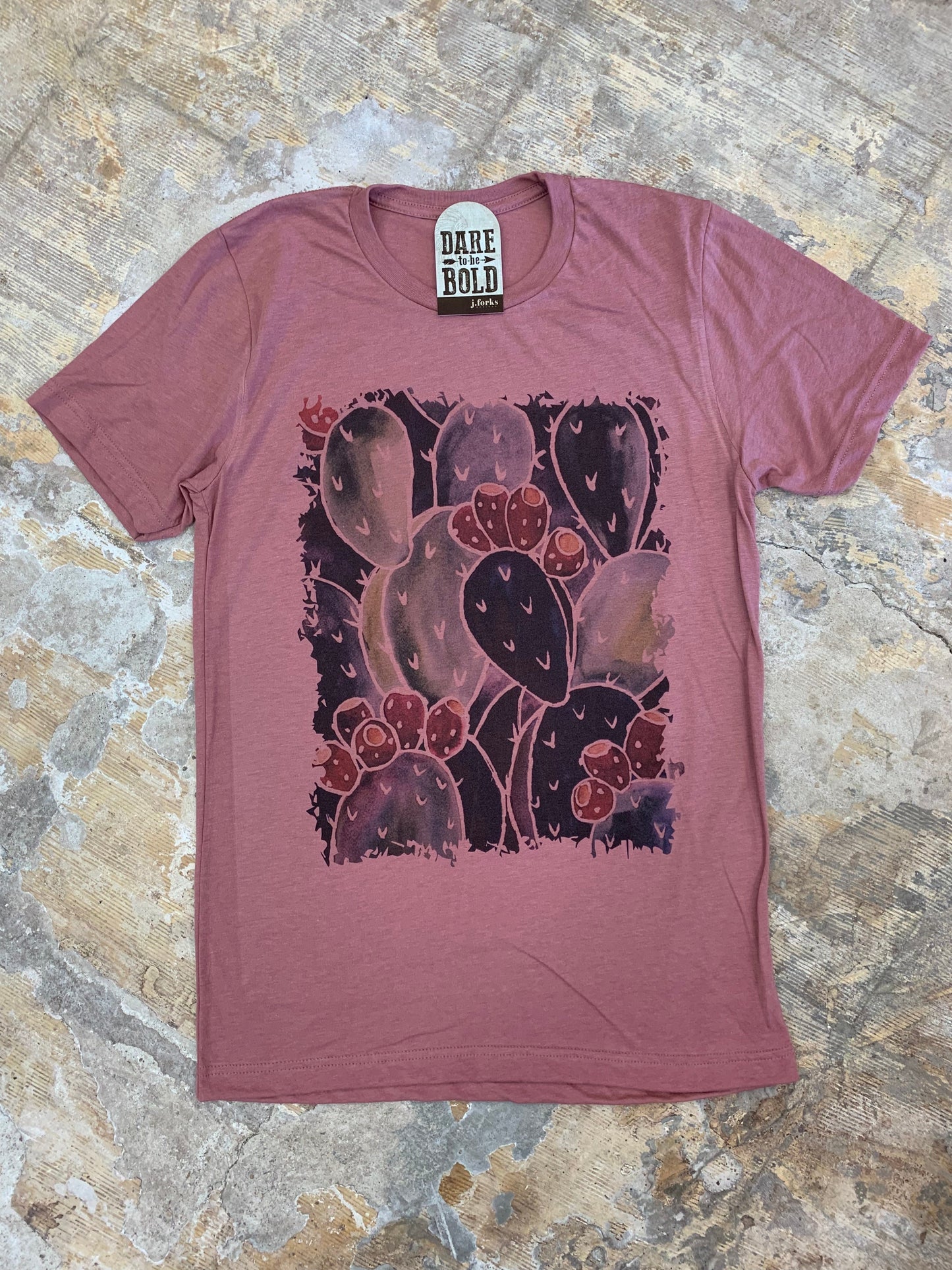 1400 Blossom Cactus Tee