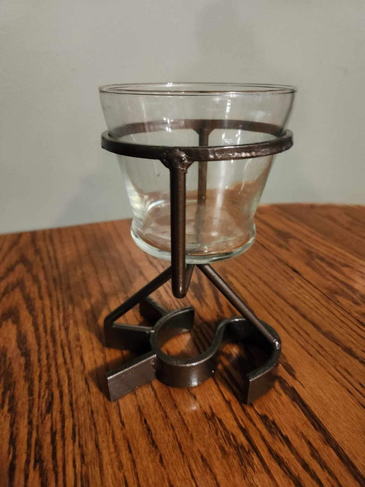 Branding Iron Candle Holder