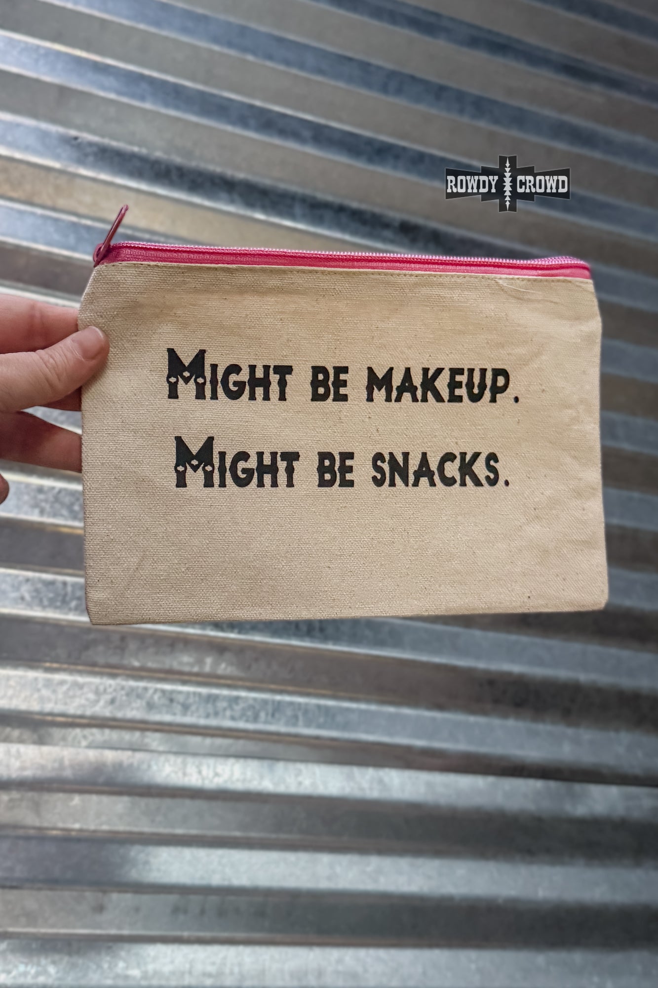 DS Might Be Snacks Cosmetic Bag