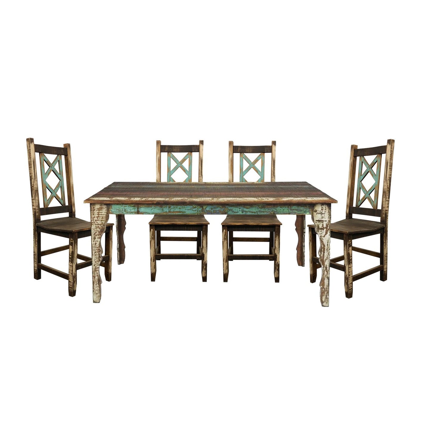 Cabana 6' Rustic Dining Table