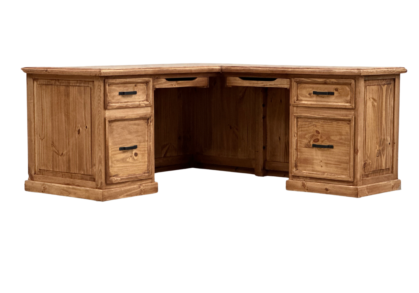Corner Taos Rustic Desk