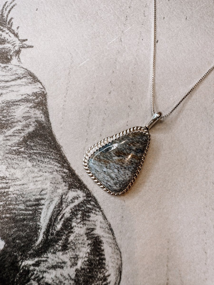Belton White Buffalo Necklace