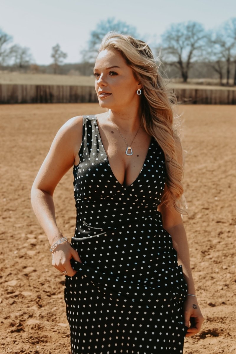 Cowgirl Luxe Oxbow Stirrup Earrings