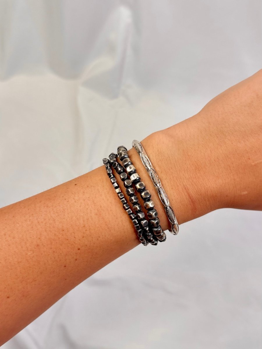 Dayton Sterling Silver Box Pearls