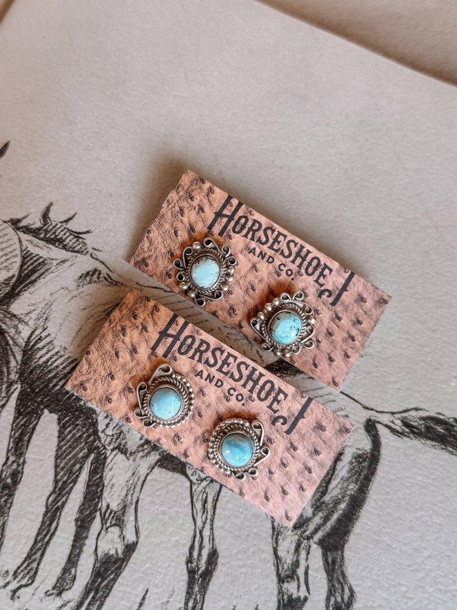 Ector Golden Hills Turquoise Earrings
