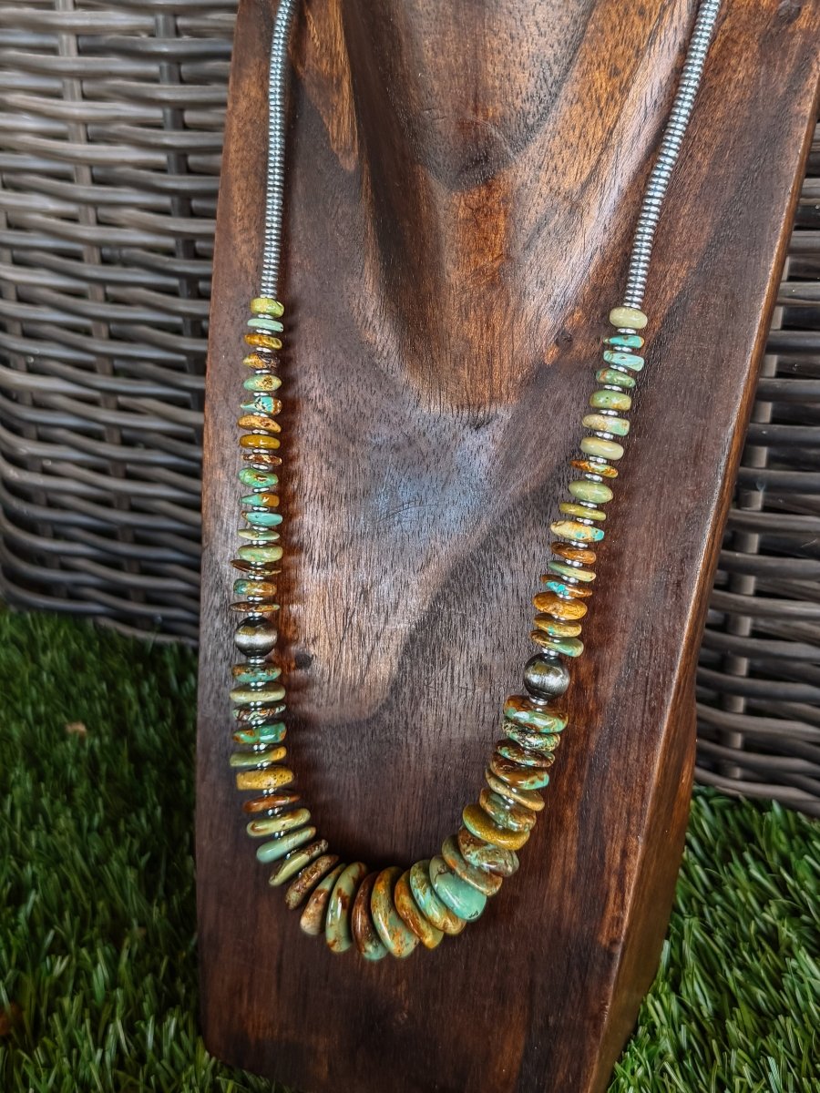 I Can Still Make Cheyenne Turquoise Necklace - Green