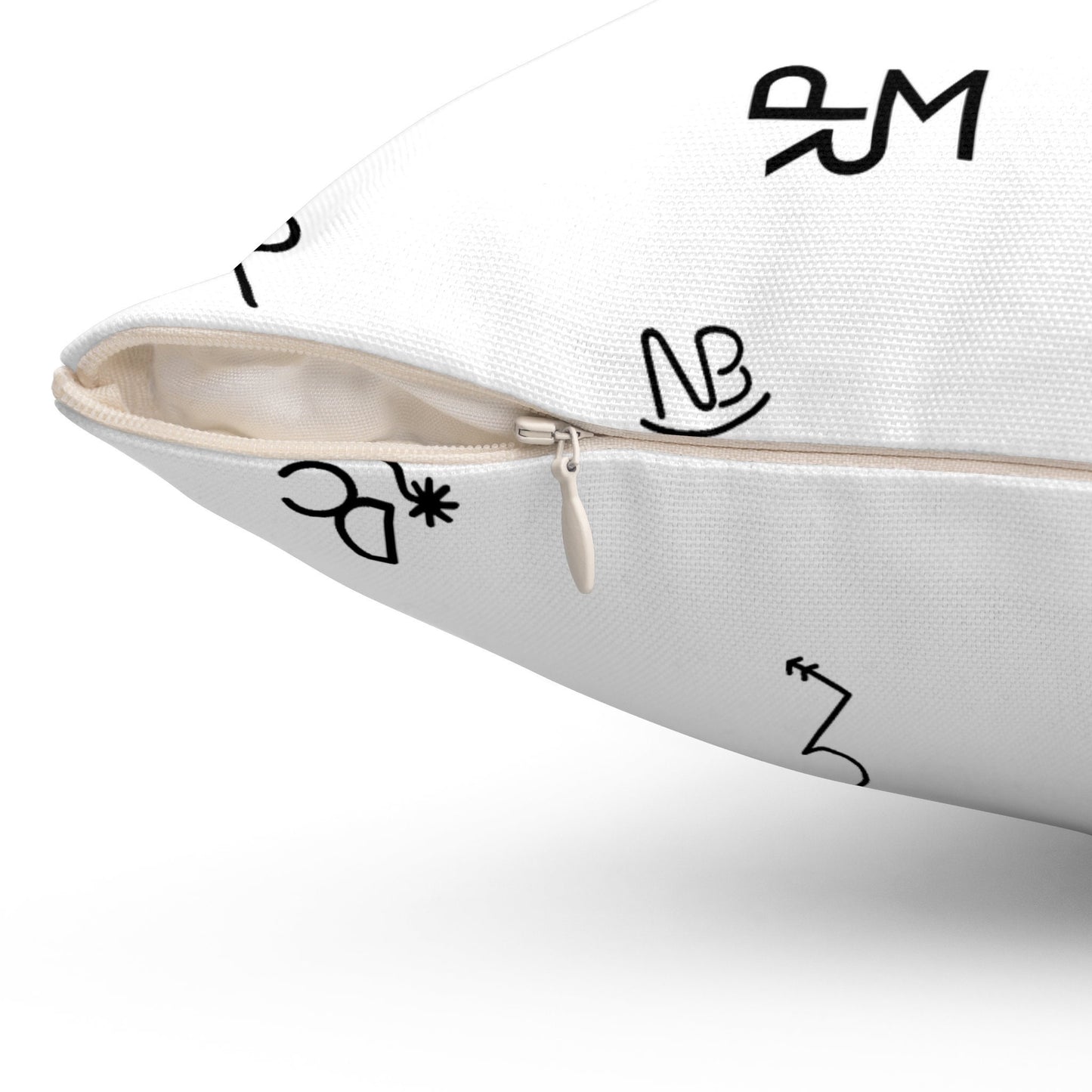 Cowpony Spun Polyester Square Pillow