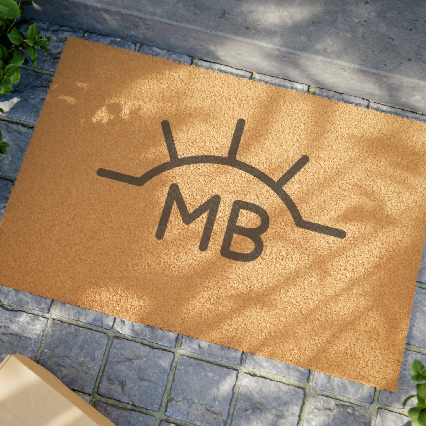 Personalized Coir Doormat, Custom Outdoor Welcome Mat (24" x 16")