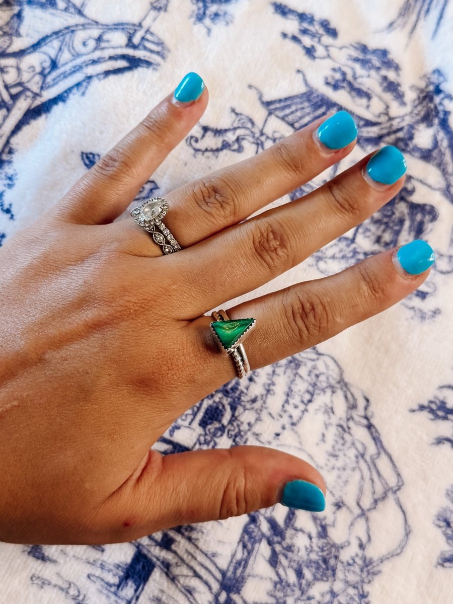 Sanger Malachite Ring