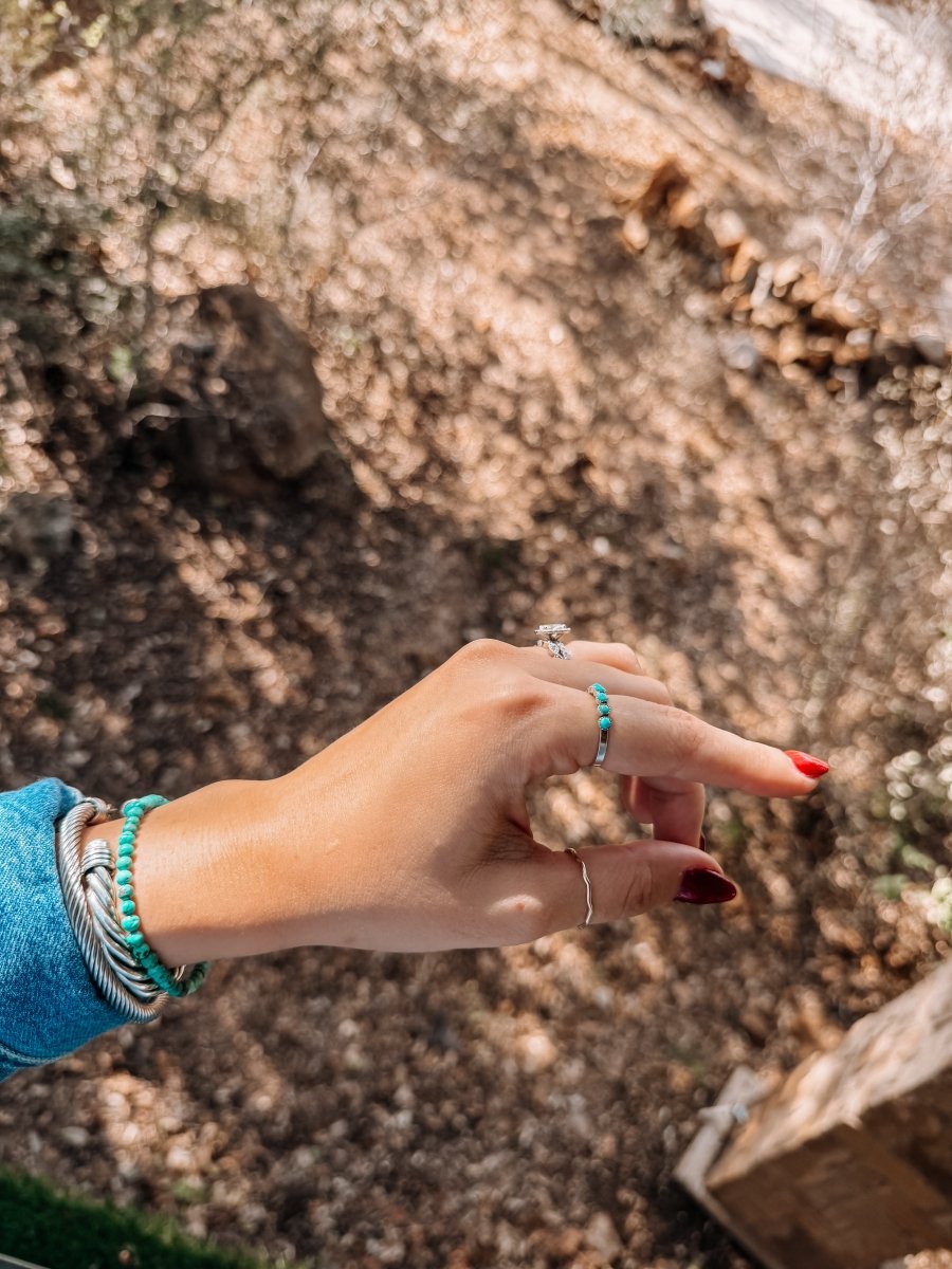 Watauga Turquoise Stacker Ring