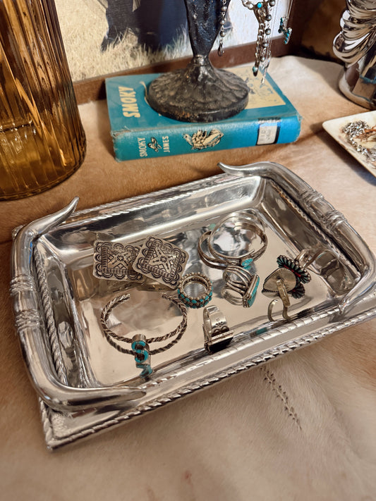 The Longhorn Catch All Tray