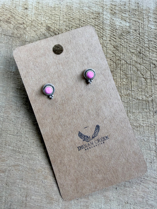Cotton Candy Stud Earrings