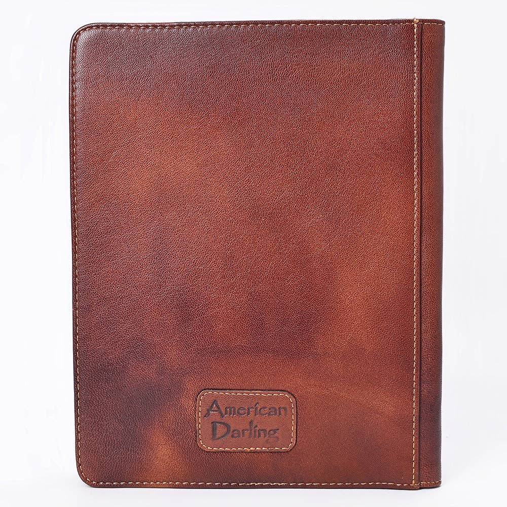 ADBG1232 Portfolio Genuine Western Leather Women Bag