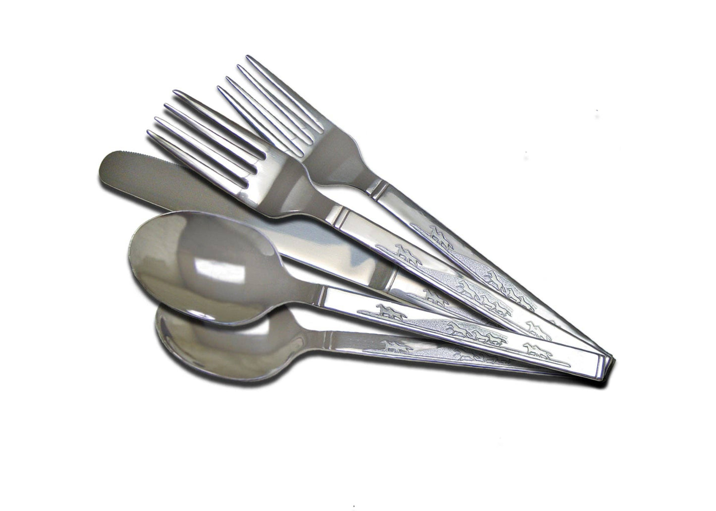 20 Piece Branded Silverware Set, 4 Place Setting