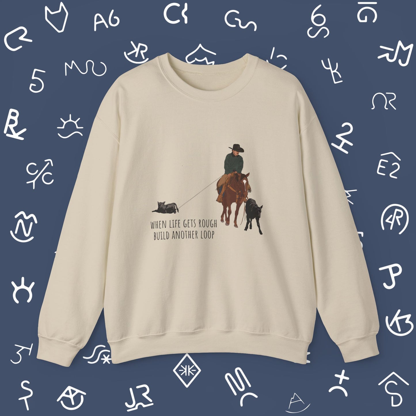 Crewneck Sweatshirt - Build another loop