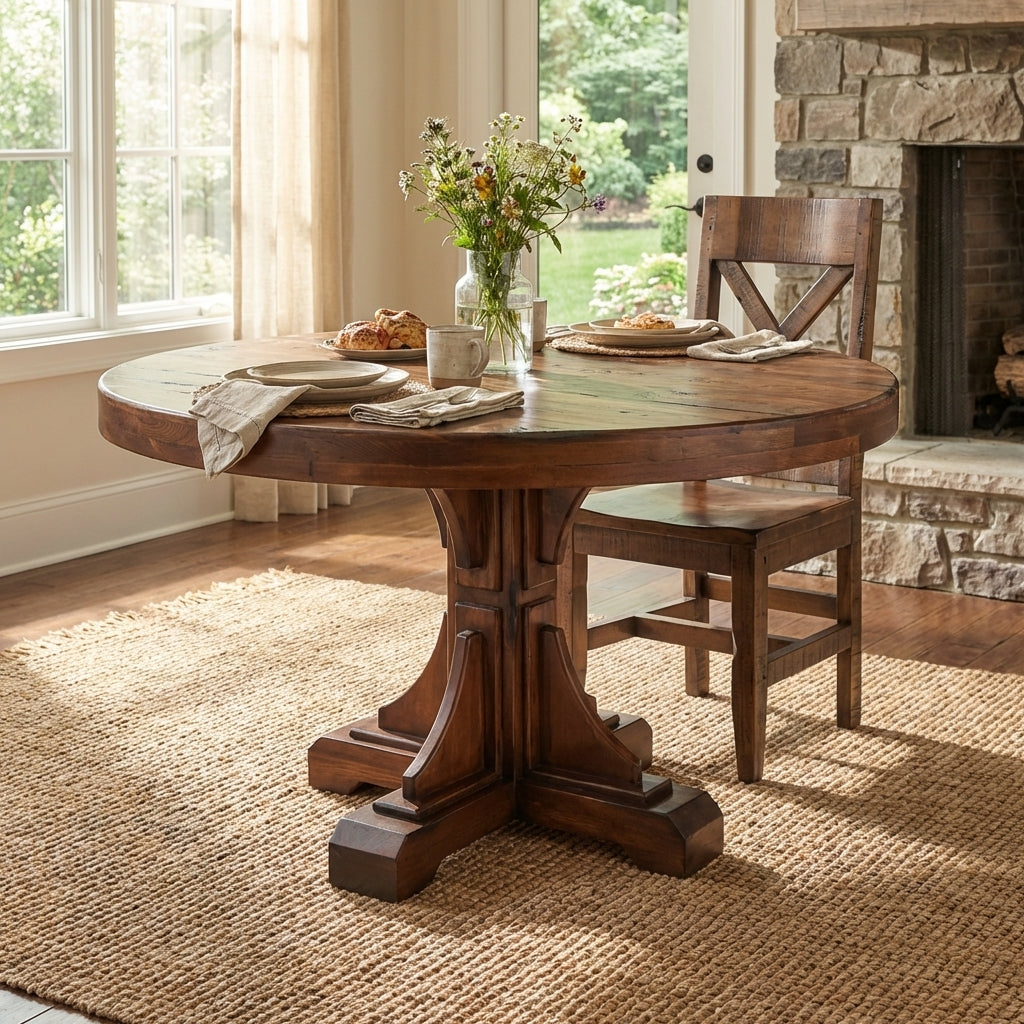 Round Floresville Dining Table (Only Table)