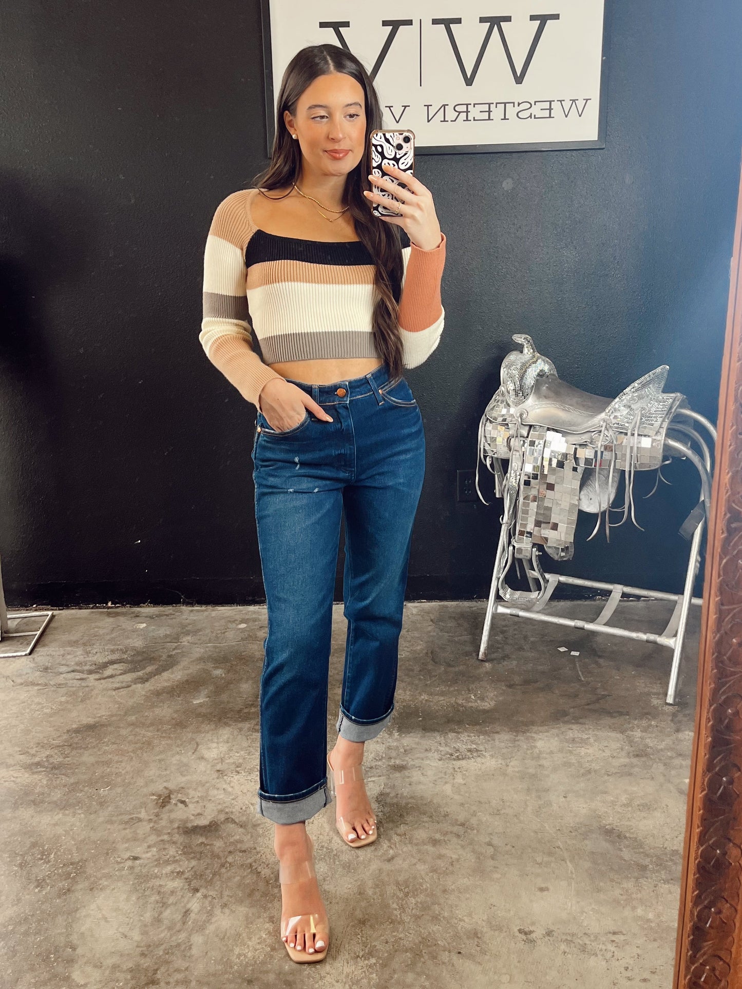 The Wrangler Wild West 603 Wild Ride Jeans- 25, 26, + 27