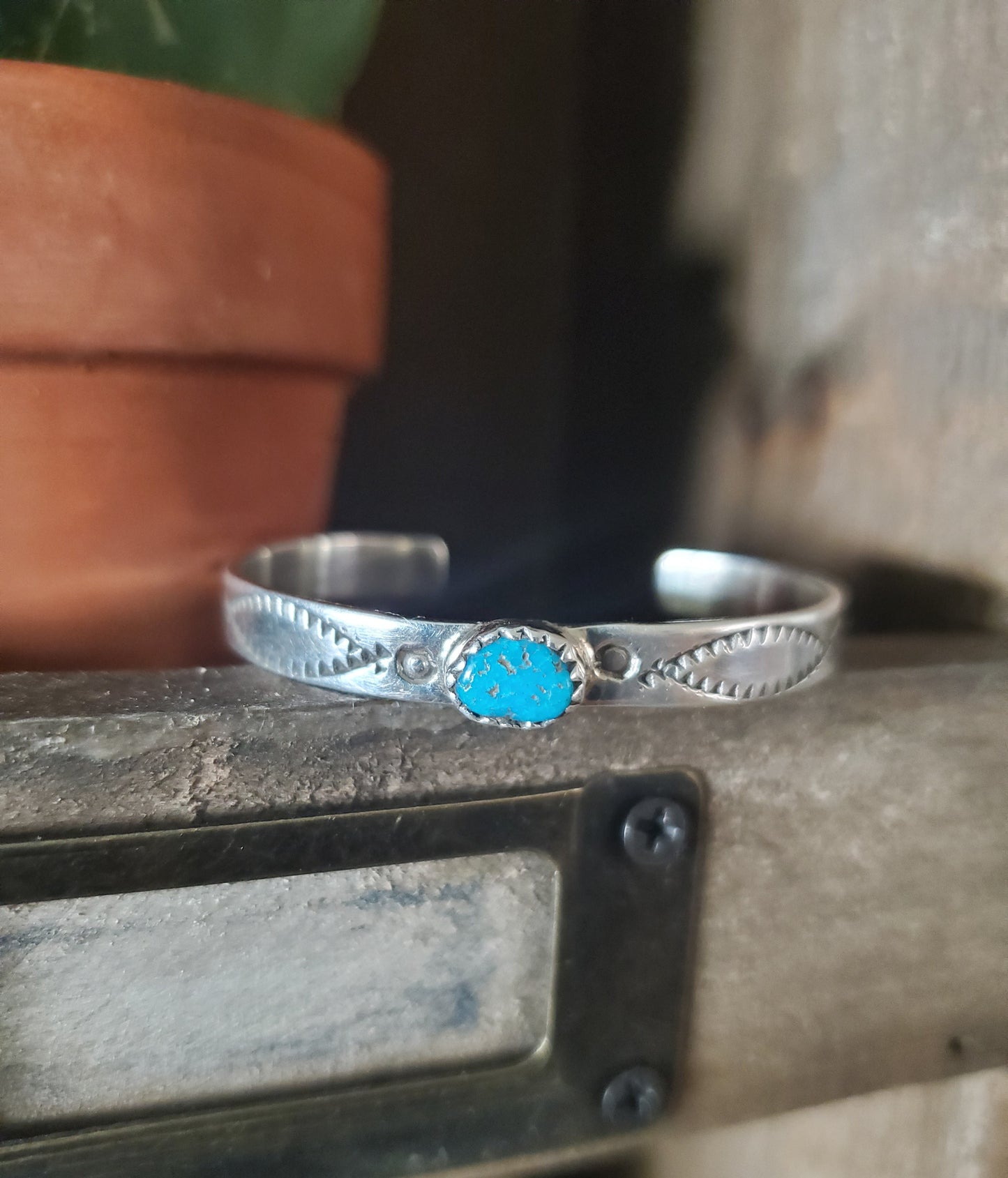 MARCUS GISHAL TURQUOISE BABY BRACELET