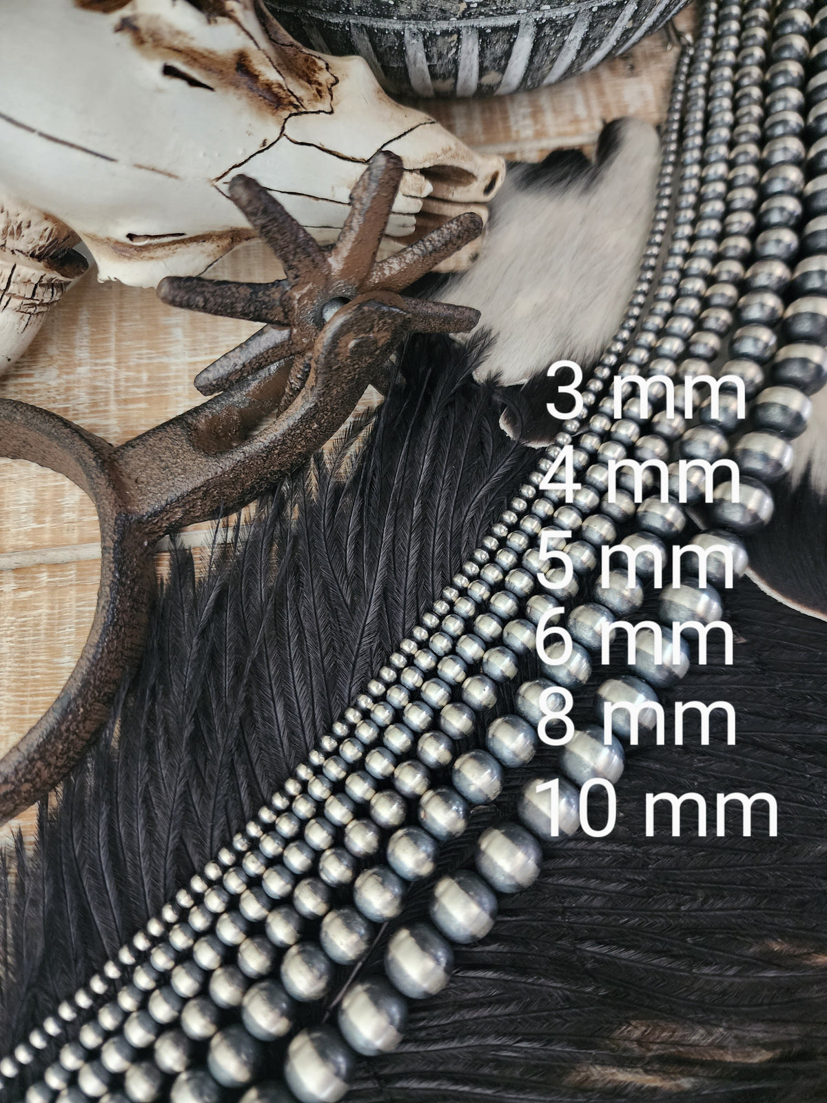 4 MM NAVAJO PEARLS