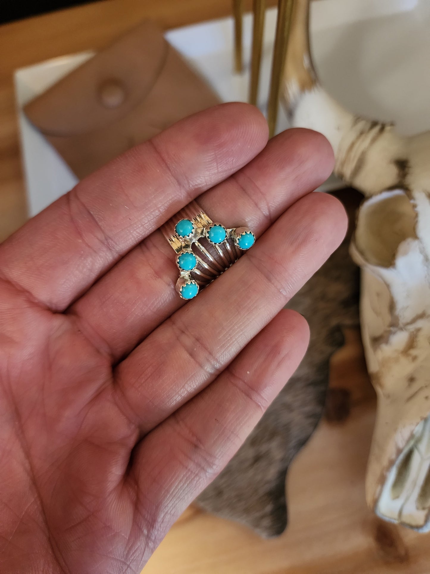 MARCUS GISHAL TURQUOISE RING