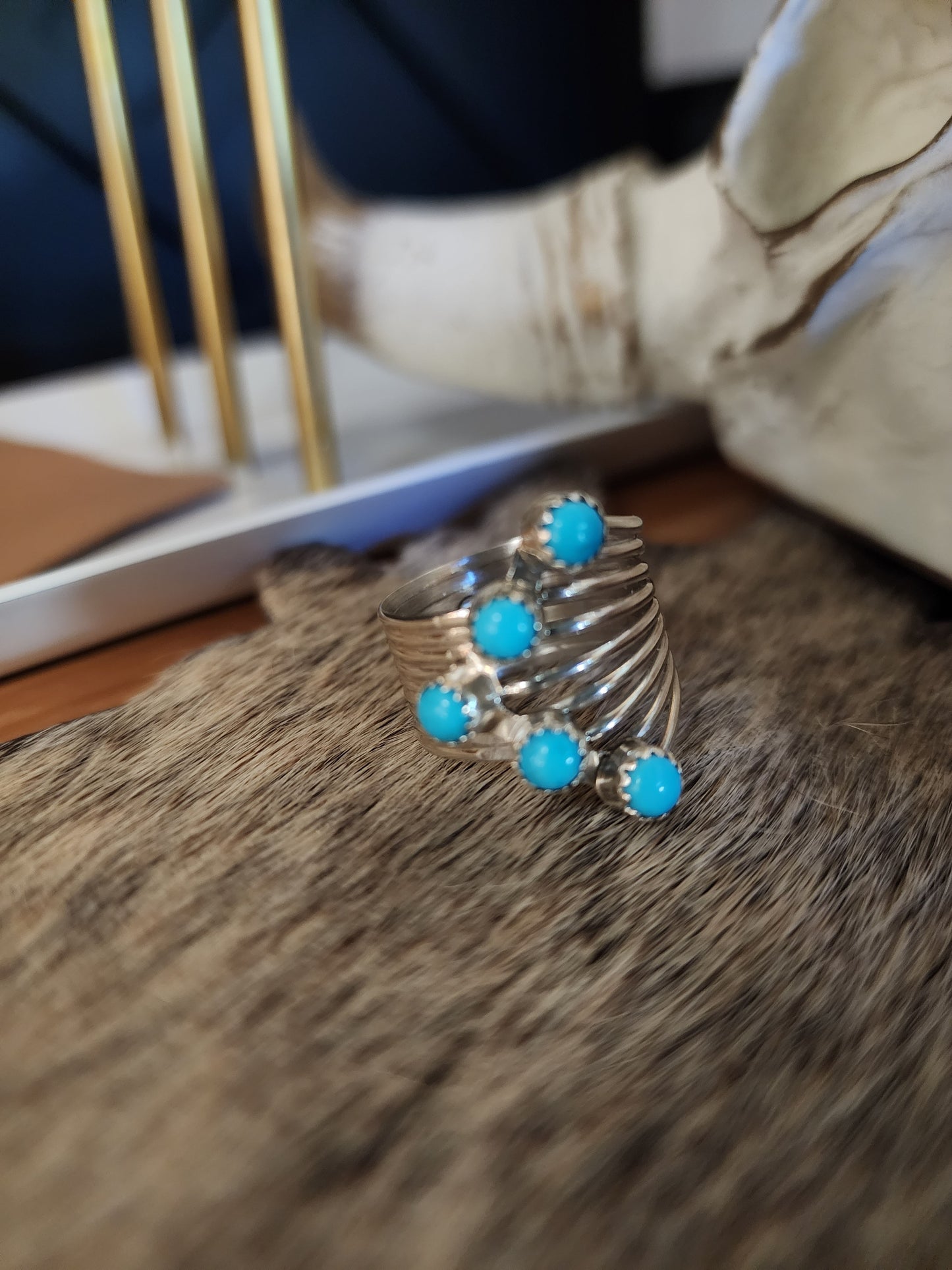 MARCUS GISHAL TURQUOISE RING