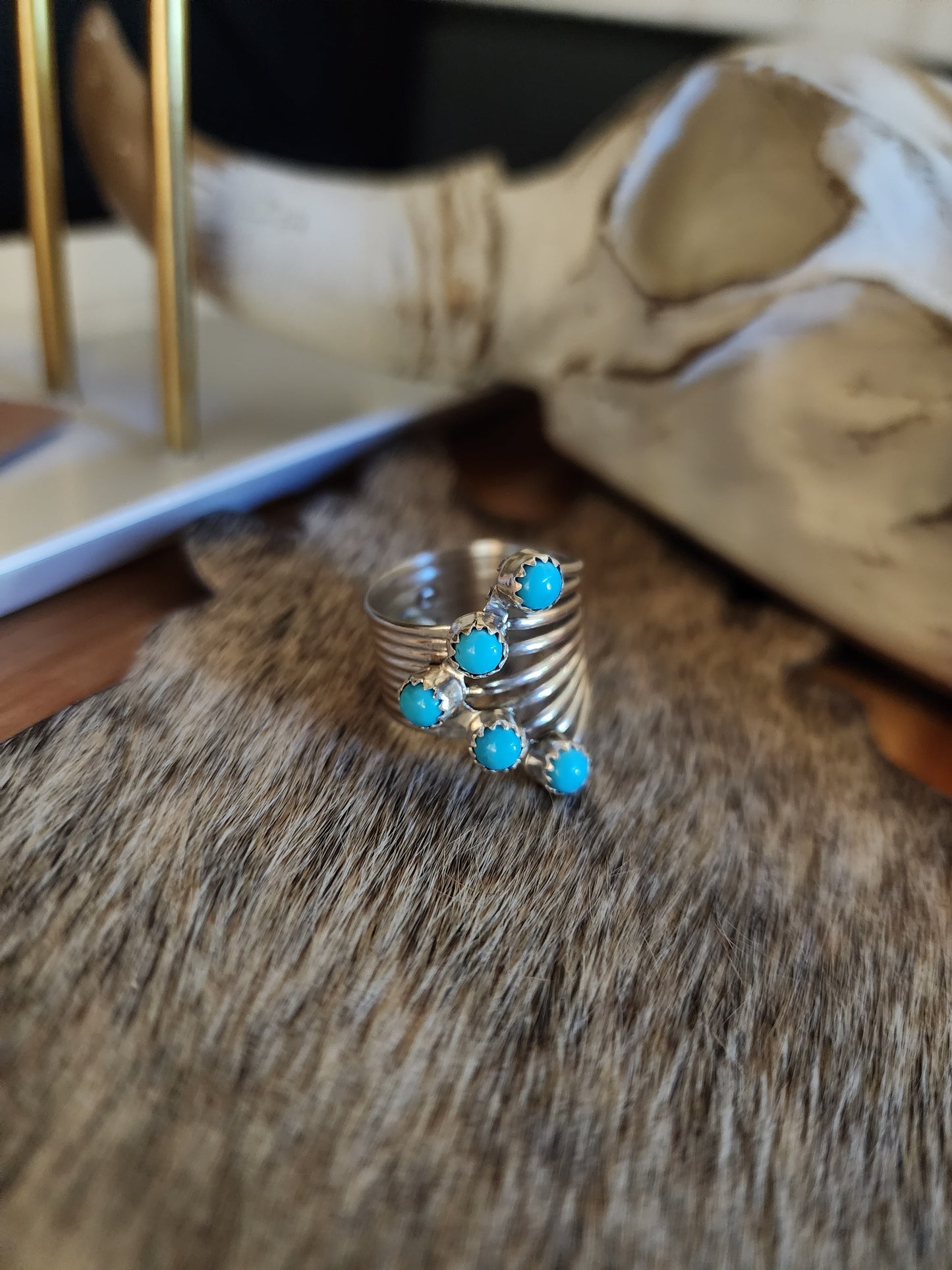 MARCUS GISHAL TURQUOISE RING