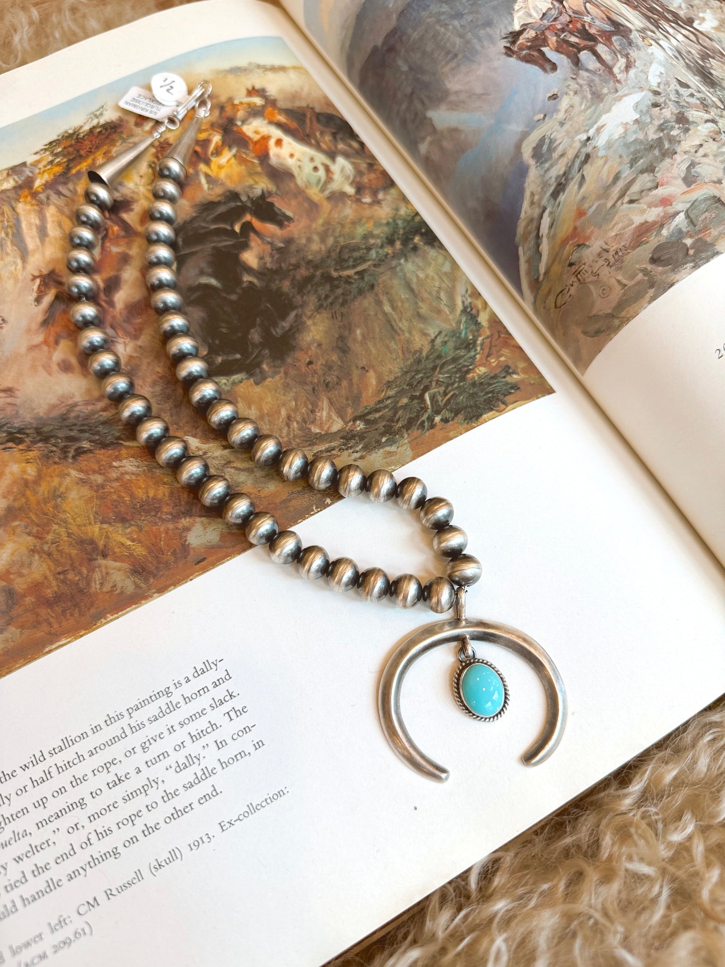 The Rena Begay Naja Navajo Pearl Necklace