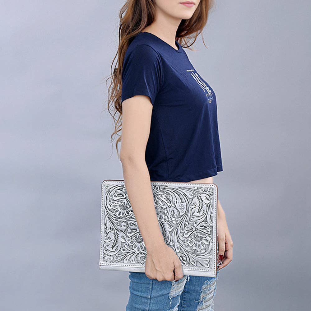 ADBG1232 Portfolio Genuine Western Leather Women Bag