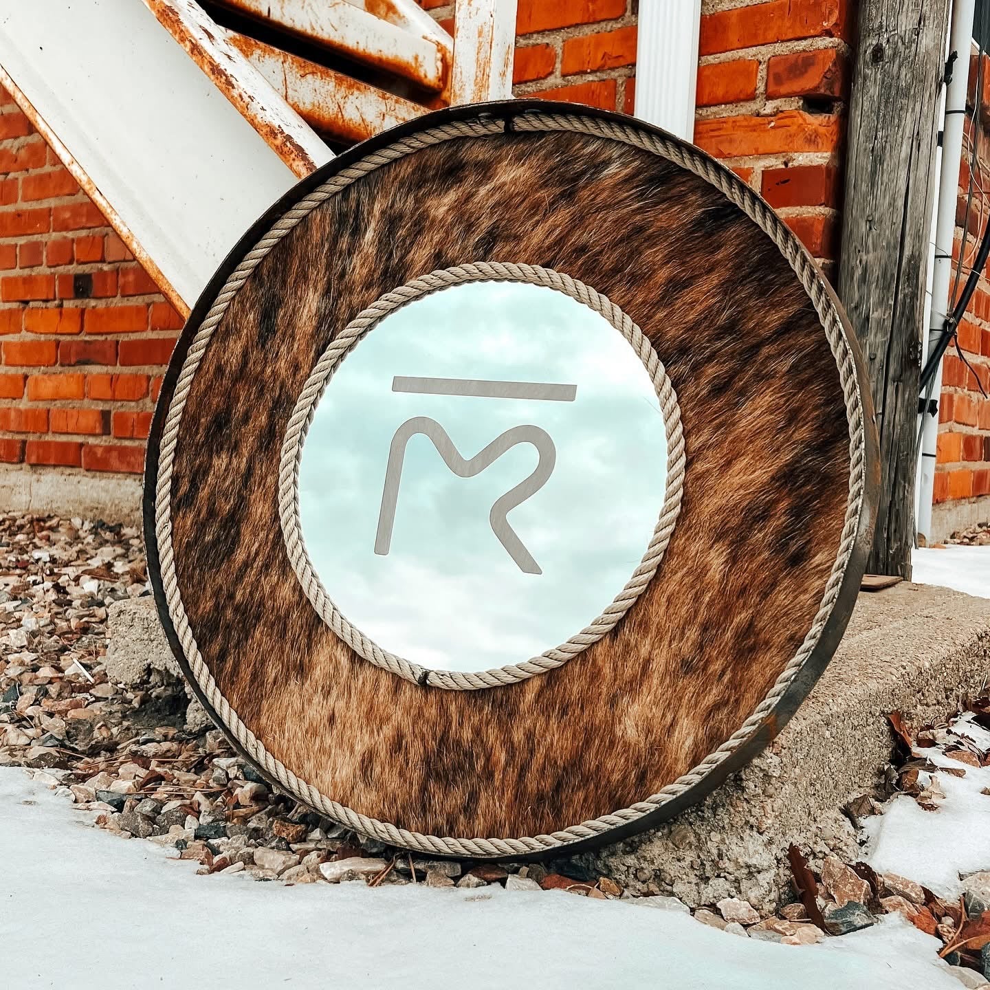 Branded Wall Hanger Mirror