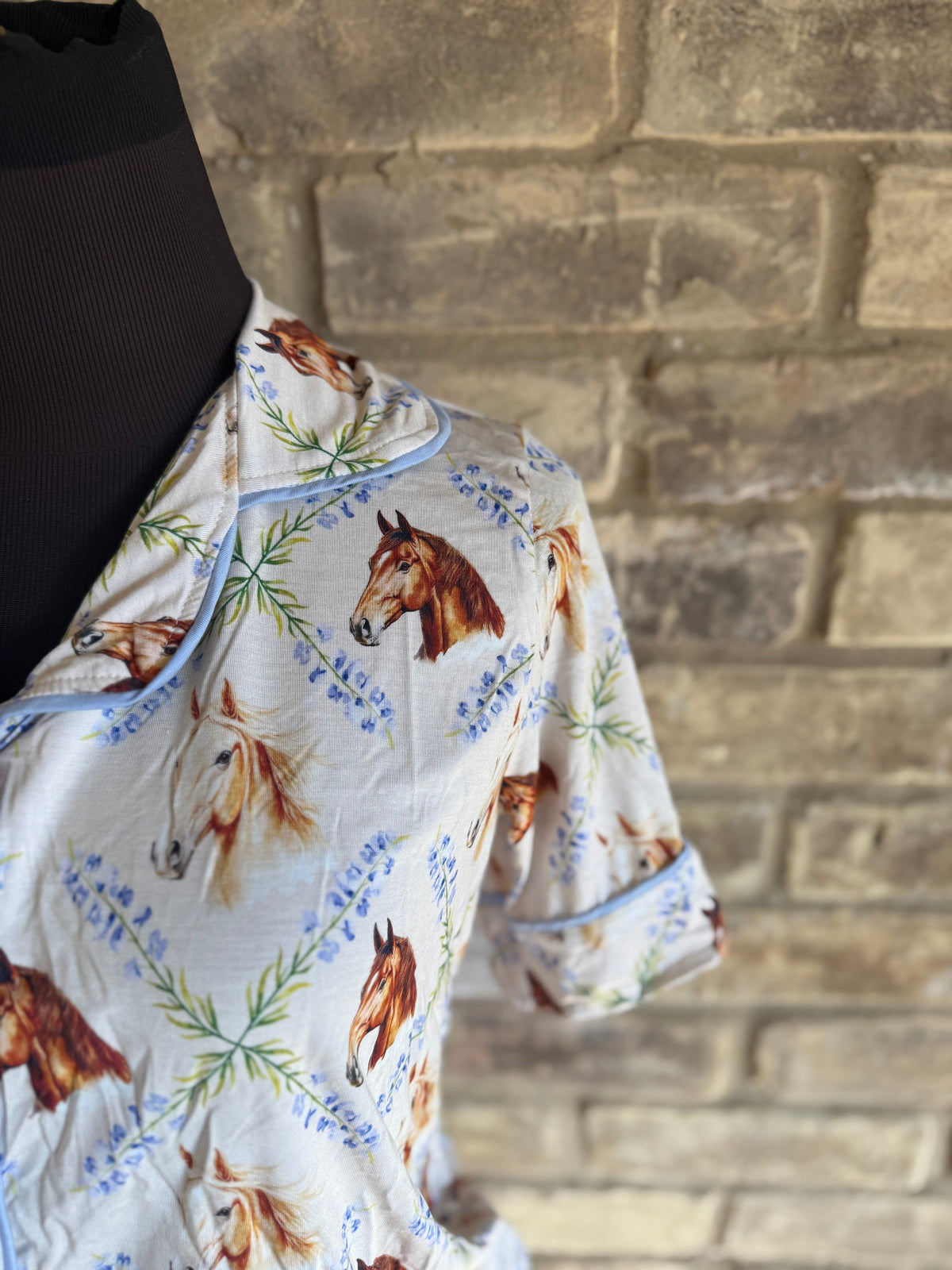 Spring Horses Bamboo Women’s Lounge Set