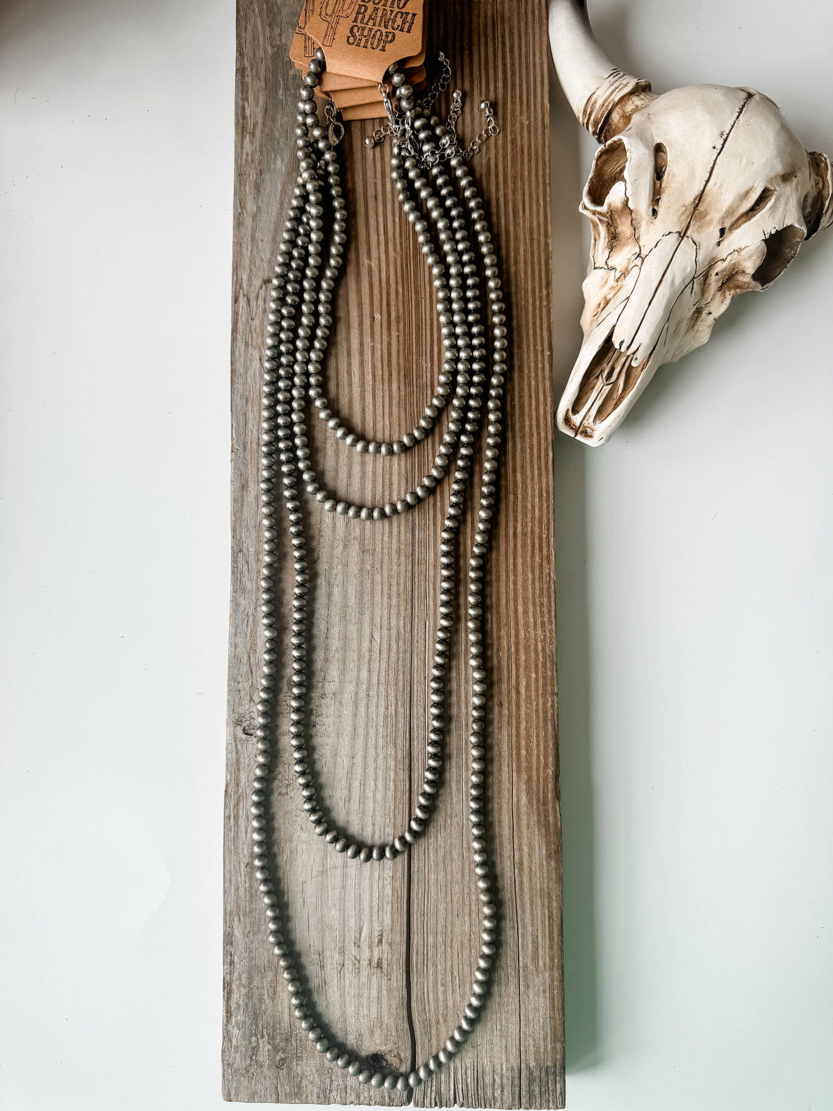 Western Bead Necklace 16” 18” 28” 36”
