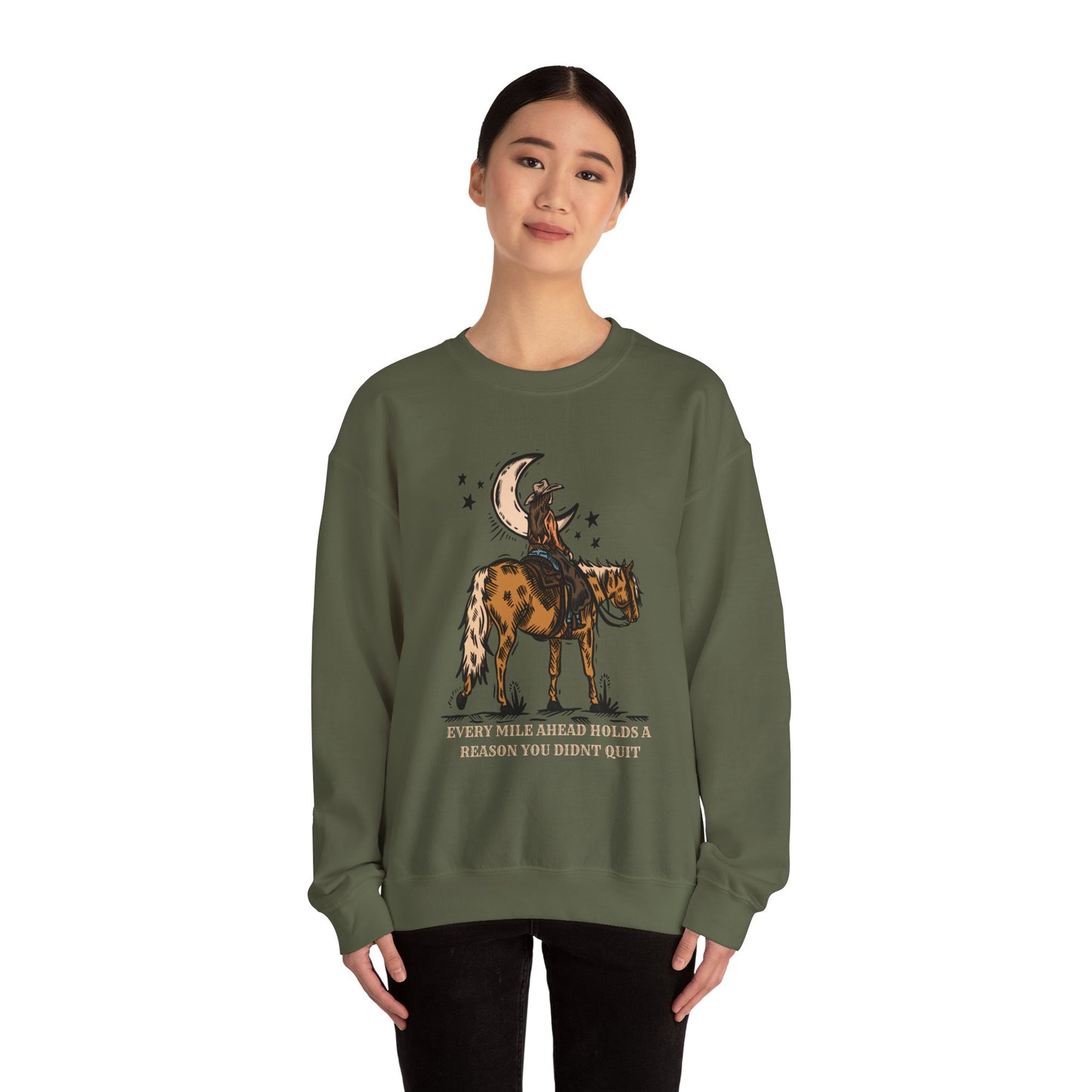 Don’t quit Cowgirl Sweatshirt - Unisex Crewneck
