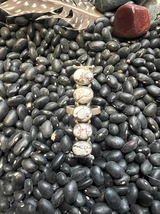 Wild Horse Stack Bar Ring