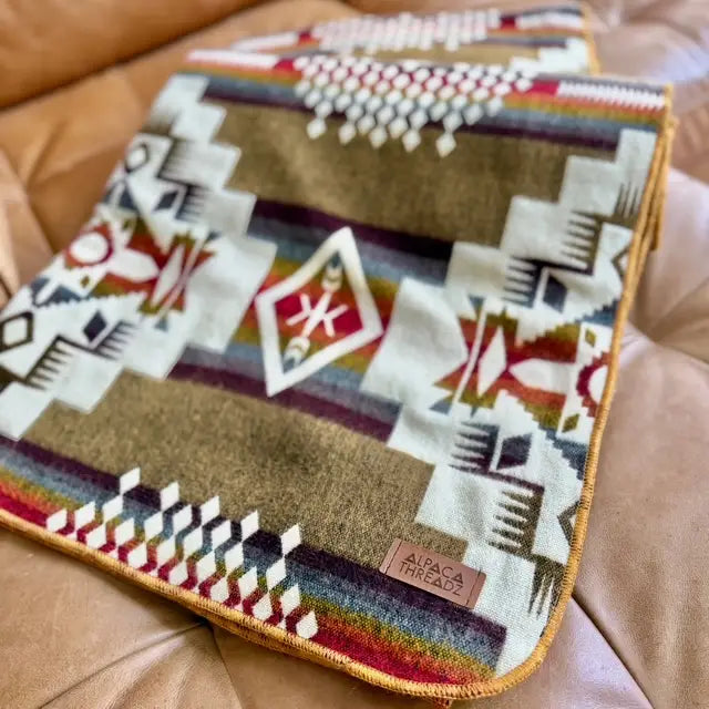 Andean Alpaca Wool Throws