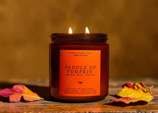 SADDLE UP PUMPKIN - Pumpkin, Moss, Caramel